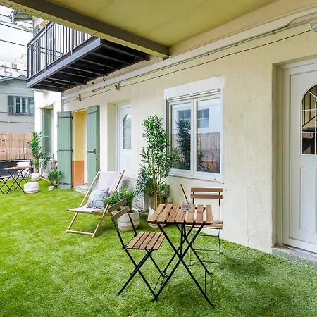 Maska - Avec Terrasse Proche Et Aeroport De Apartamento Nice