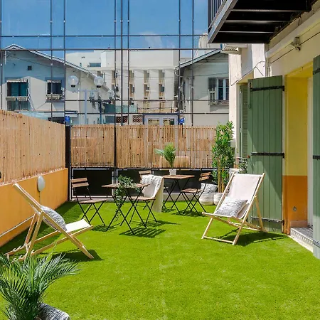 Maska - Avec Terrasse Proche Et Aeroport De 尼斯